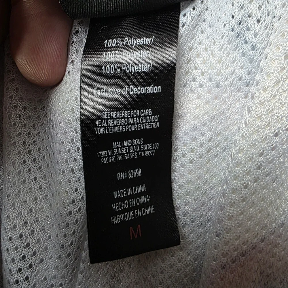 Maui and Sons measurements waist